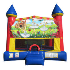 Ballerina Castle bounce house rental in Hartford CT