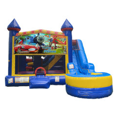 Cars, Planes and Trains 7-in-1 bounce house rental in Hartford CT