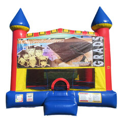 Congrats Grad Castle bounce house rental in Hartford CT