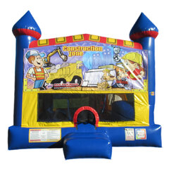 Construction Zone Castle bounce house rental in Hartford CT