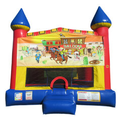Western Castle bounce house rental in Hartford CT