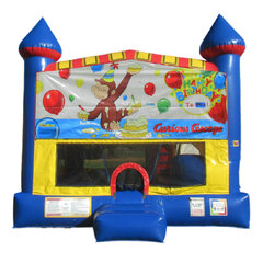 Curious George 5-in-1 bounce house rental in Hartford CT