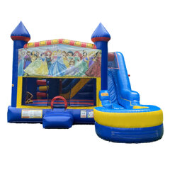 Disney Princess 7-in-1 bounce house rental in Hartford CT