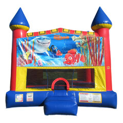 Finding Nemo Castle bounce house rental in Hartford CT