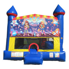 Girl Power 5-in-1 bounce house rental in Hartford CT