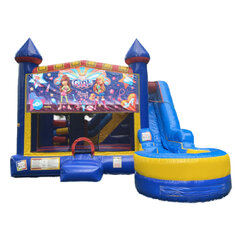 Girl Power 7-in-1 bounce house rental in Hartford CT