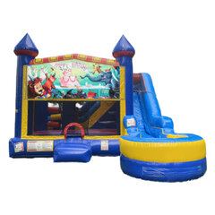 Happy Birthday Circus 7-in-1 bounce house rental in Hartford CT