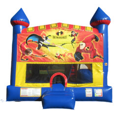 The Incredibles 5-in-1 bounce house rental in Hartford CT