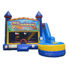 Kiddy Express 7-in-1 bounce house rental in Hartford CT