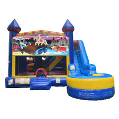 Knights and Dragons 7-in-1 bounce house rental in Hartford CT