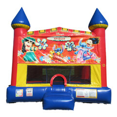 Lilo and Stitch Castle bounce house rental in Hartford CT