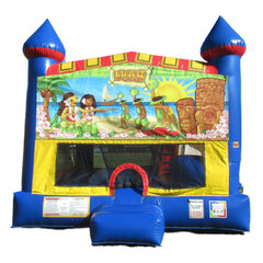 Luau 5-in-1 bounce house rental in Hartford CT