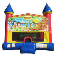 Luau Castle bounce house rental in Hartford CT