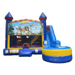 Madagascar 7-in-1 bounce house rental in Hartford CT