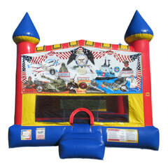 Military Castle bounce house rental in Hartford CT