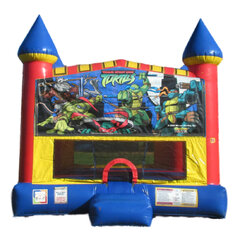 Ninja Turtles Castle bounce house rental in Hartford CT