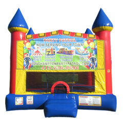 Party Patrol Castle bounce house rental in Hartford CT
