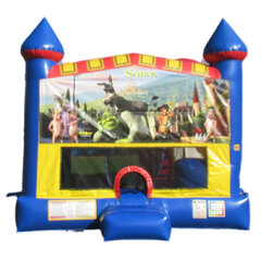 Shrek 5-in-1 bounce house rental in Hartford CT