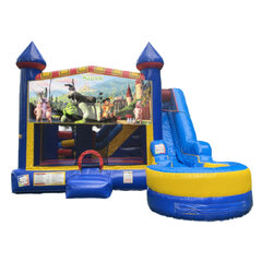 Shrek 7-in-1 bounce house rental in Hartford CT