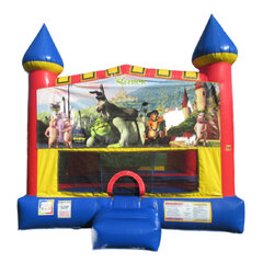 Shrek Castle bounce house rental in Hartford CT