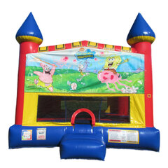 SpongeBob Castle bounce house rental in Hartford CT