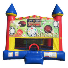 Sports Castle bounce house rental in Hartford CT