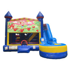 Strawberry Shortcake 7-in-1 bounce house rental in Hartford CT