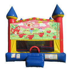Strawberry Shortcake Castle bounce house rental in Hartford CT