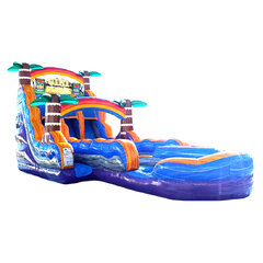 Tiki Plunge XXL Dual Lane Water Slide rental in Hartford CT