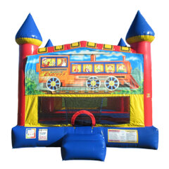 Kiddy Express Castle bounce house rental in Hartford CT
