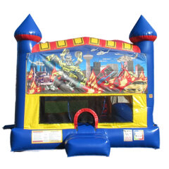 Transforming Robo Cars 5-in-1 bounce house rental in Hartford CT