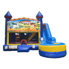 Unicorns 7-in-1 bounce house rental in Hartford CT